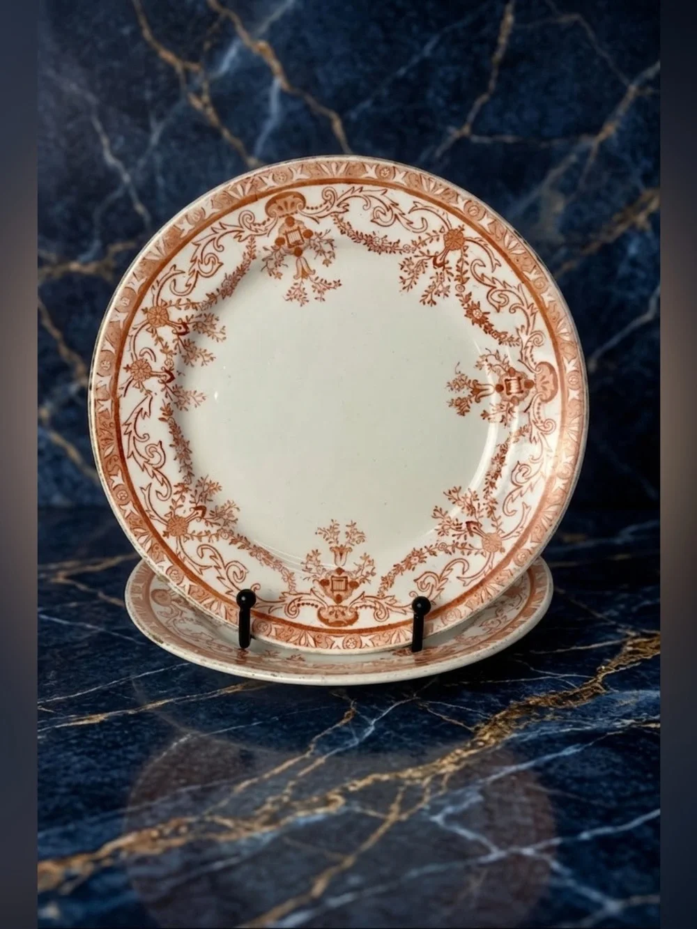 Set Of 2 Venice by REGENT (ENGLAND) Antique Salad Plates